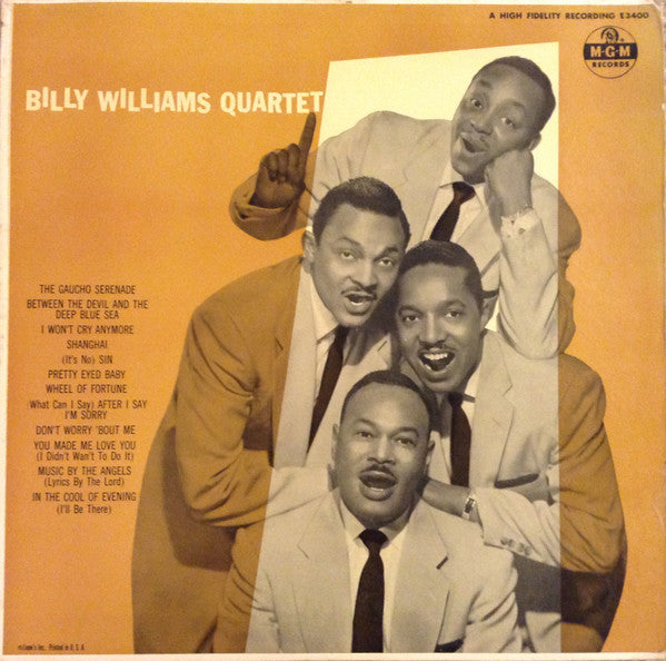 Billy Williams Quartet : The Billy Williams Quartet (LP)