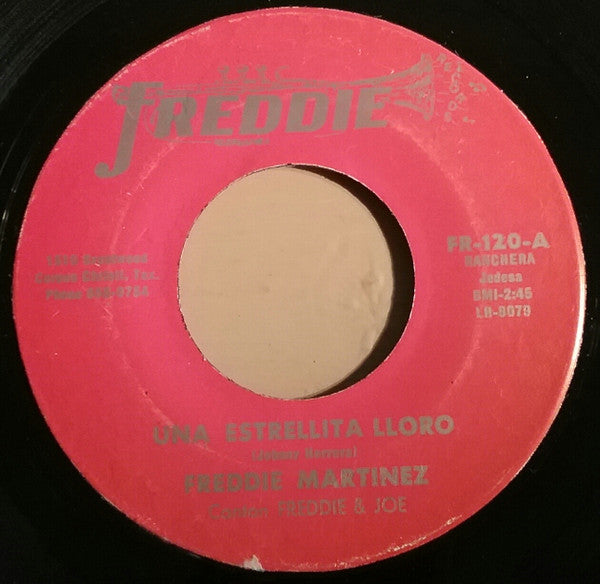 Freddie Martinez : Una Estrellita Lloro (7", Single)