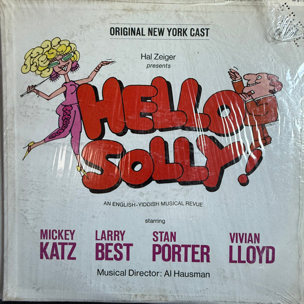 Mickey Katz, Larry Best, Stan Porter, Vivian Lloyd : Hello Solly!  (LP, Album, Mono)