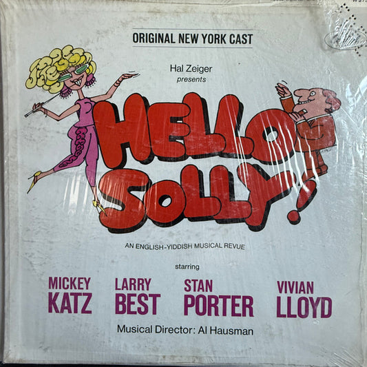 Mickey Katz, Larry Best, Stan Porter, Vivian Lloyd : Hello Solly!  (LP, Album, Mono)