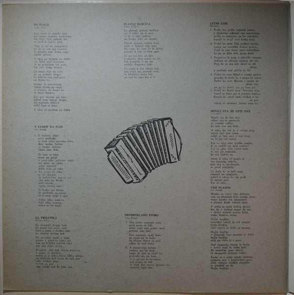 Ansambel Lojzeta Slaka : Po Dekle (LP, Album, Bla)
