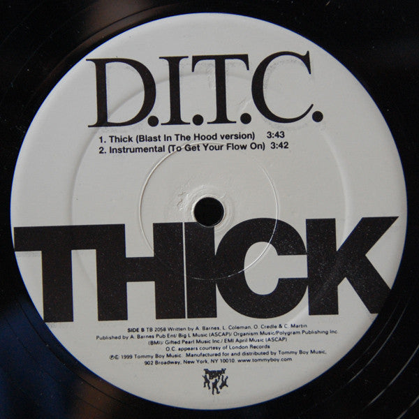 D.I.T.C. : Thick (12")