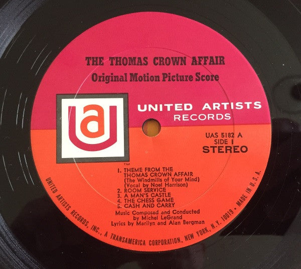Michel Legrand : The Thomas Crown Affair (Original Motion Picture Score) (LP, Album)