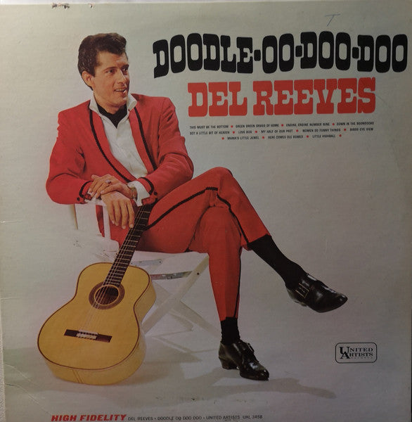 Del Reeves : Doodle-Oo-Doo-Doo (LP, Mono)