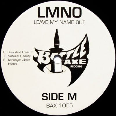 LMNO (2) : Leave My Name Out (2xLP, Album)