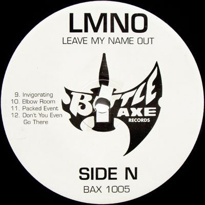 LMNO (2) : Leave My Name Out (2xLP, Album)