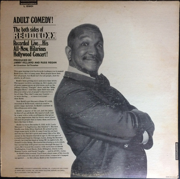 Redd Foxx : The Both Sides Of Redd Foxx (LP, Album, Mono)
