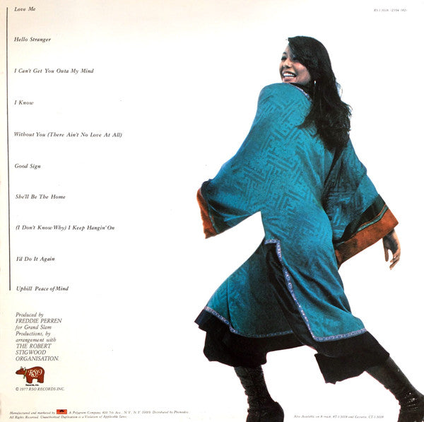 Yvonne Elliman : Love Me (LP, Album, Ric)