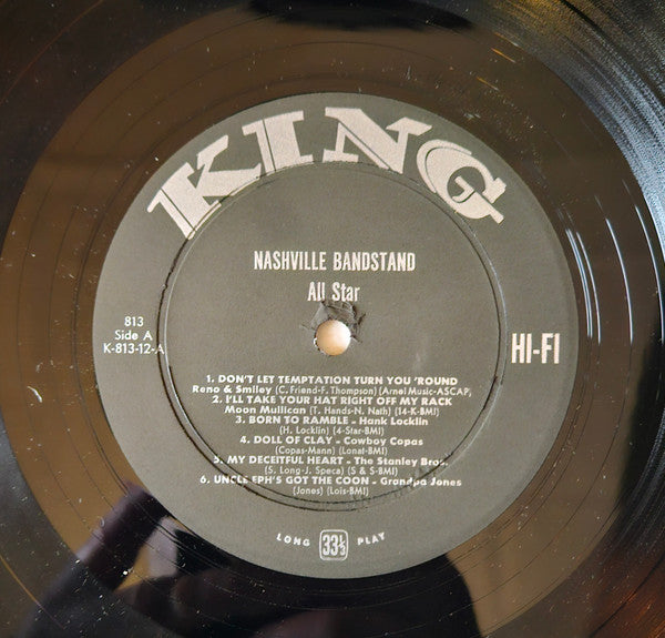 Various : Nashville Bandstand (LP, Comp, Mono)