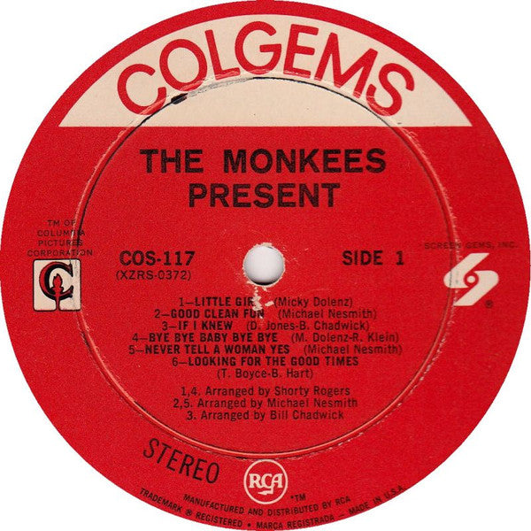 The Monkees : The Monkees Present (LP, Album, Hol)
