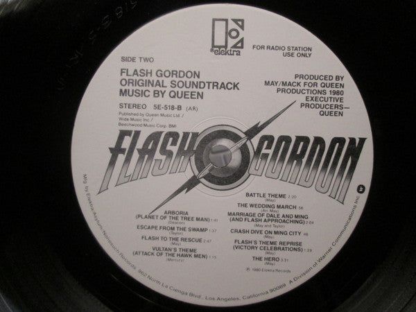 Queen : Flash Gordon (LP, Album, Promo, All)
