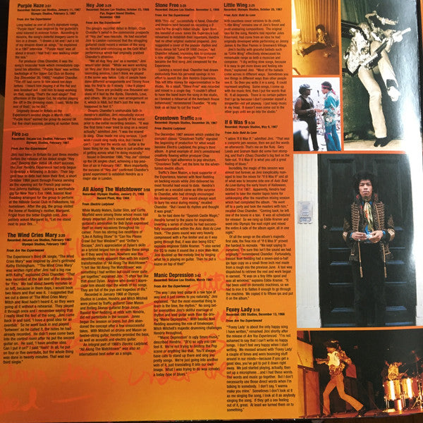 Jimi Hendrix : Experience Hendrix - The Best Of Jimi Hendrix ‎ (2xLP, Comp, RE, Gat)