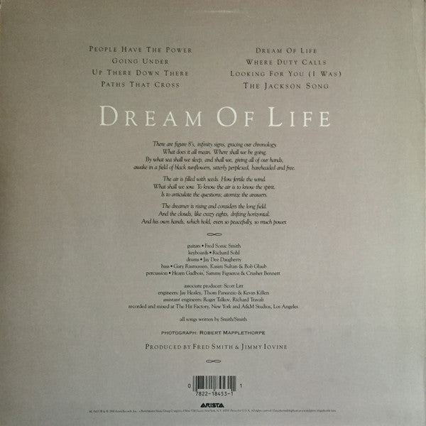 Patti Smith : Dream Of Life (LP, Album, Spe)