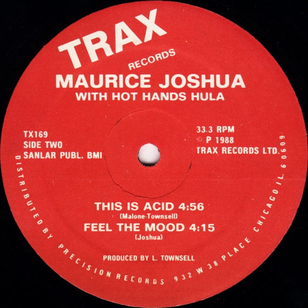 Maurice Joshua With Hula : I Gotta Big Dick (12", Red)