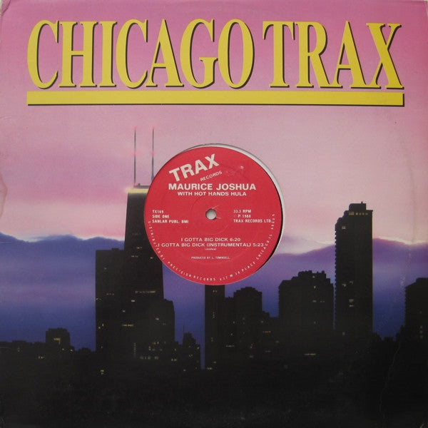 Maurice Joshua With Hula : I Gotta Big Dick (12", Red)