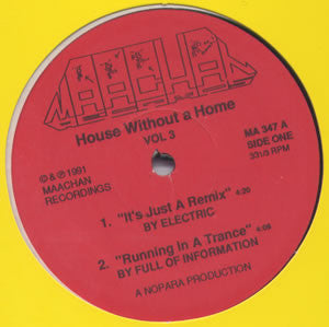 Various : House Without A Home Vol 3 (12")