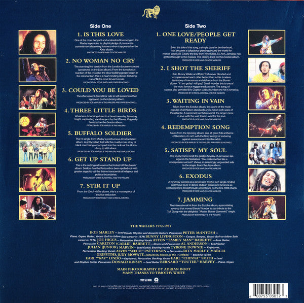 Bob Marley & The Wailers : Legend - The Best Of Bob Marley & The Wailers (LP, Comp, RE, 180)