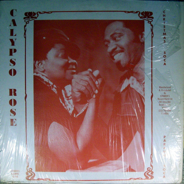 Calypso Rose / The Equitables : Christmas Soca (12", Single)