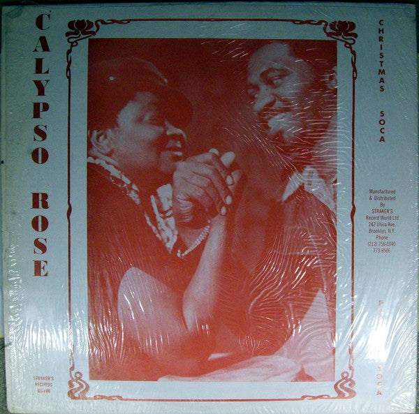 Calypso Rose / The Equitables : Christmas Soca (12", Single)