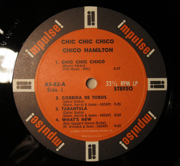 Chico Hamilton : Chic* Chic Chico (LP, Album)