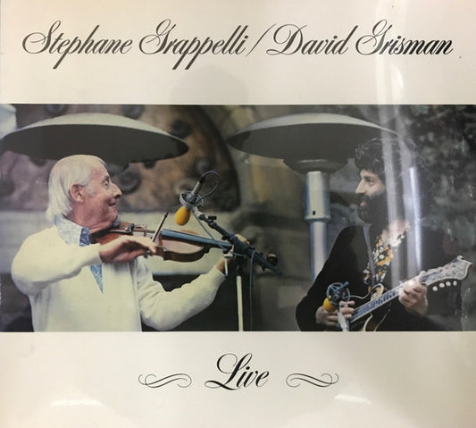 Stéphane Grappelli / David Grisman : Live (LP, Club, Gat)