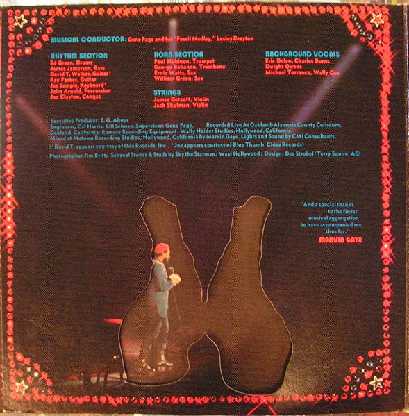 Marvin Gaye : Marvin Gaye Live! (LP, Album)