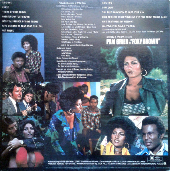 Willie Hutch : Foxy Brown (LP, Album)