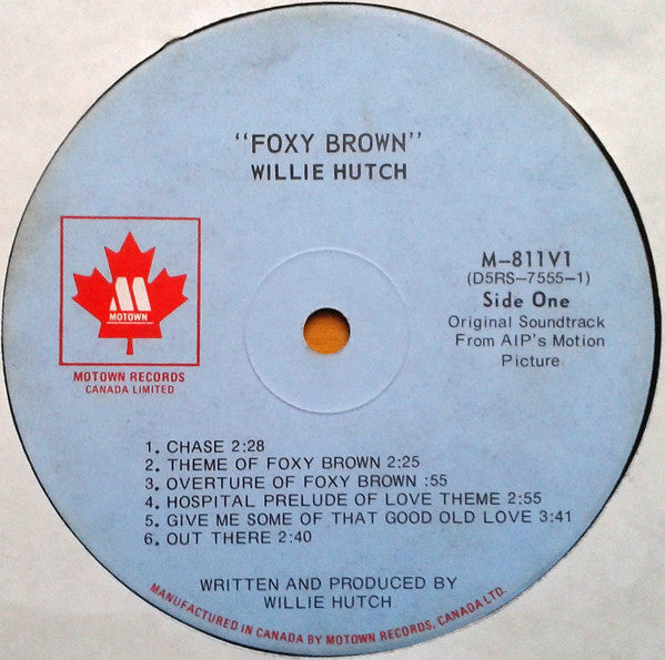 Willie Hutch : Foxy Brown (LP, Album)