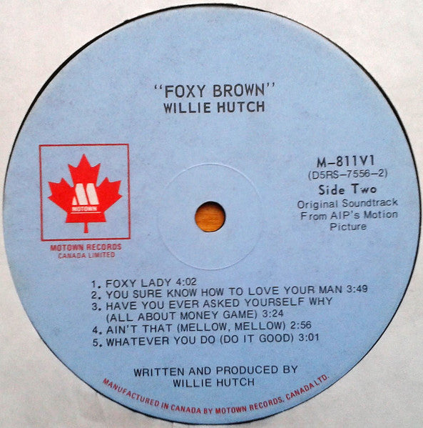Willie Hutch : Foxy Brown (LP, Album)