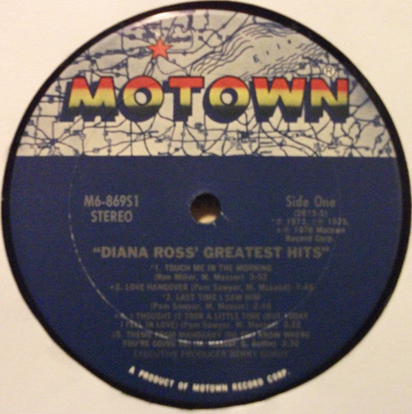 Diana Ross : Diana Ross' Greatest Hits (LP, Comp, Club)