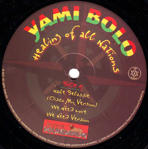 Yami Bolo : Healing Of All Nations (2xLP, Album)