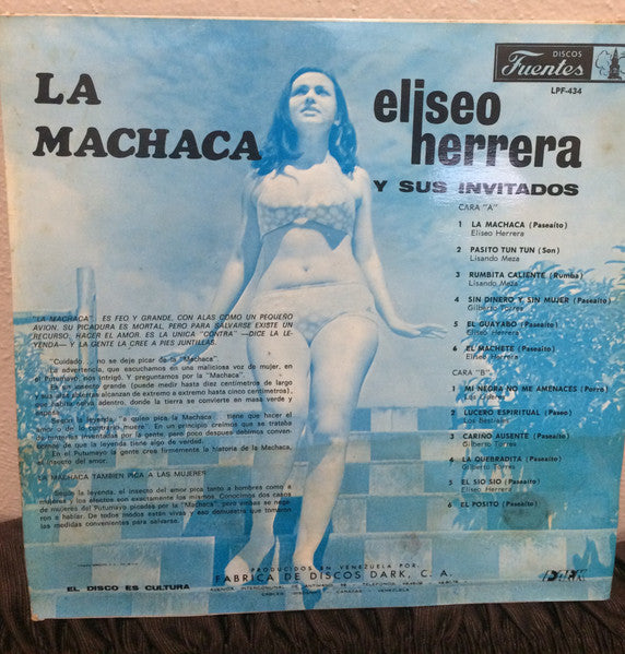 Eliseo Herrera Y Su Conjunto : La Machaca (LP, Album)