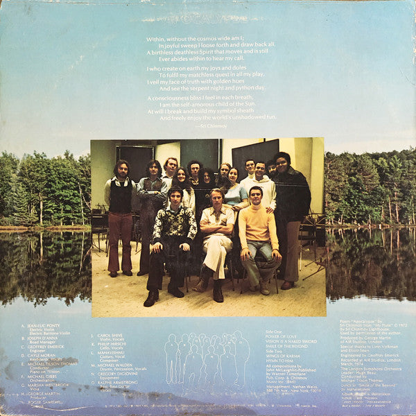 Mahavishnu Orchestra With London Symphony Orchestra, Michael Tilson Thomas : Apocalypse (LP, Album)