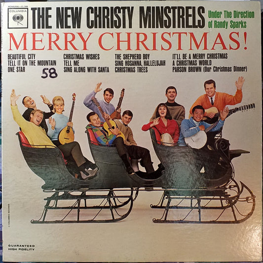 The New Christy Minstrels : Merry Christmas! (LP, Album, Mono)