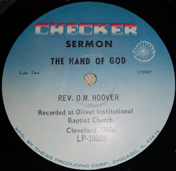 Rev. O. M. Hoover : The Hand Of God (LP, Album, Mono)