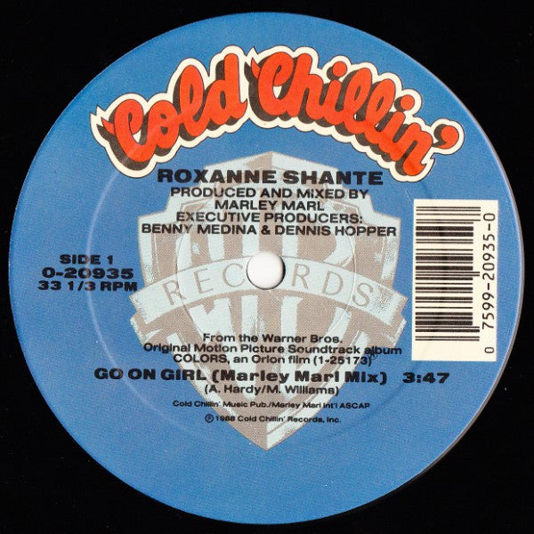 Roxanne Shanté : Go On Girl (12", Maxi)