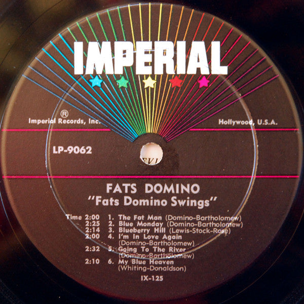 Fats Domino : Fats Domino Swings (LP, Album, Mono, Hol)