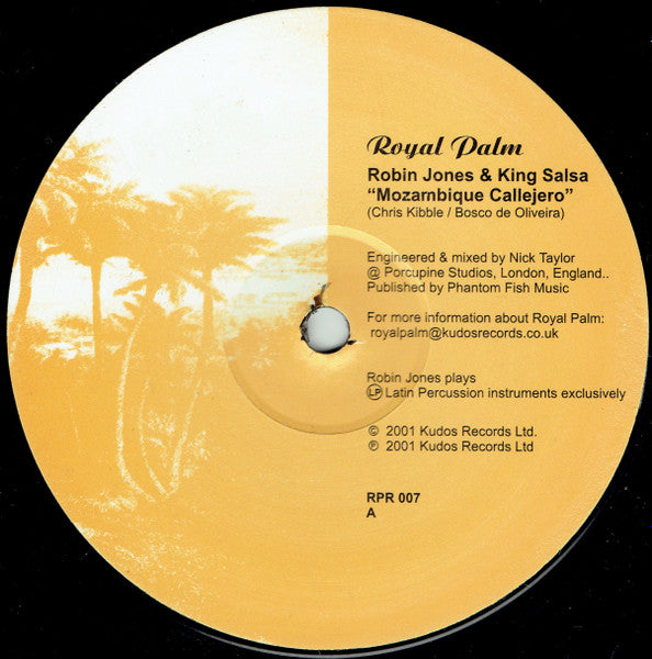Robin Jones & King Salsa : Mozambique Callejero (12")