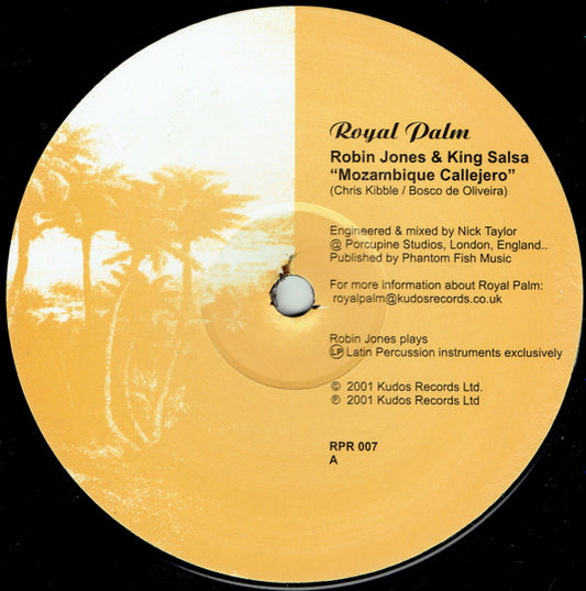 Robin Jones & King Salsa : Mozambique Callejero (12")