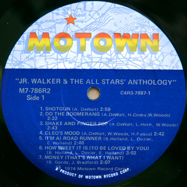 Junior Walker And The All Stars* : Anthology (2xLP, Comp, Sup)