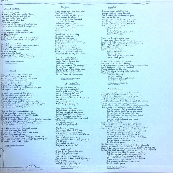 Joni Mitchell : Ladies Of The Canyon (LP, Album, RP, Ter)