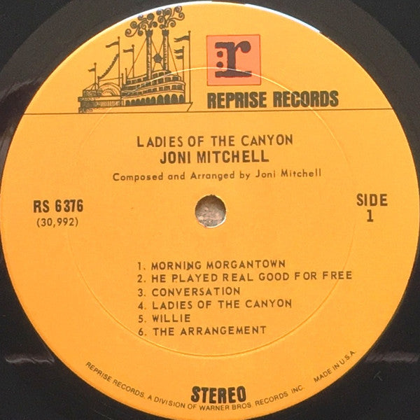 Joni Mitchell : Ladies Of The Canyon (LP, Album, RP, Ter)