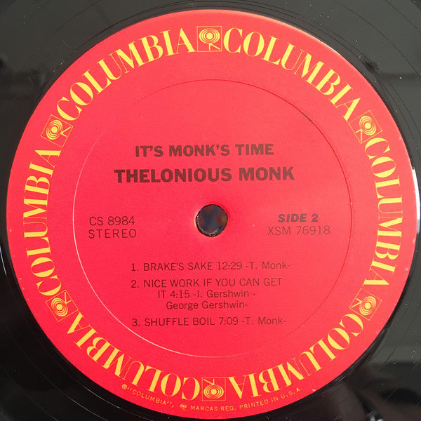Thelonious Monk : It's Monk's Time (LP, Album)