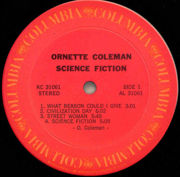 Ornette Coleman : Science Fiction (LP, Album, Ter)