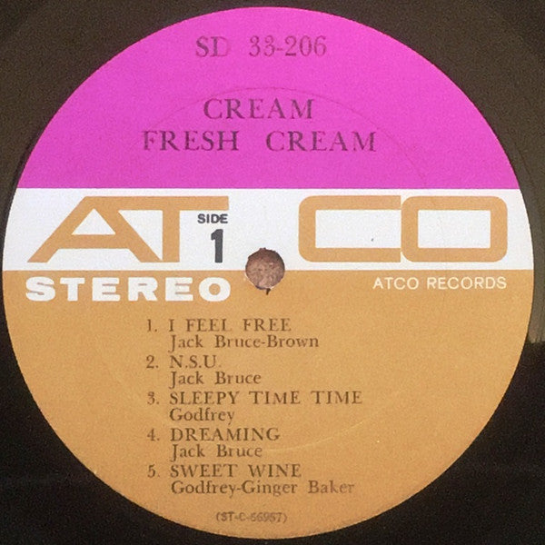 Cream (2) : Fresh Cream (LP, Album, Ter)