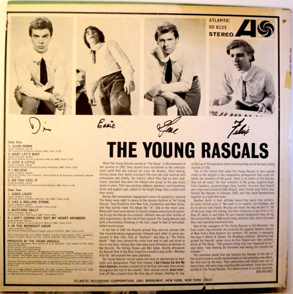 The Young Rascals : The Young Rascals (LP, Album)