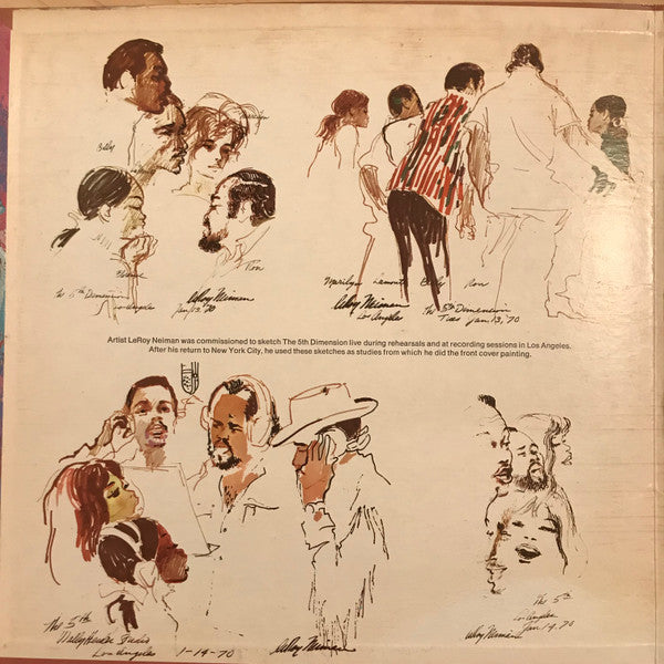 The Fifth Dimension : Portrait (LP, Album, 'BW)