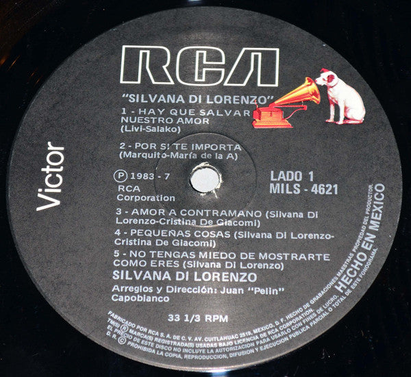 Silvana Di Lorenzo : Hay Que Salvar Nuestro Amor (LP, Album)