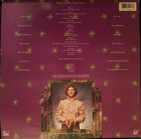 Cristy Lane : Christmas With Cristy (LP, Album)