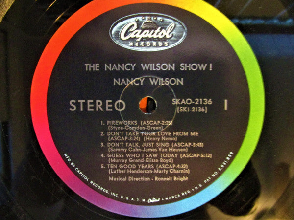 Nancy Wilson : The Nancy Wilson Show! (LP, Album, Gat)